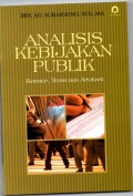 Analisis Kebijakan Publik