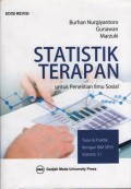 Statistik Terapan : Untuk Penelitian Ilmu Sosial