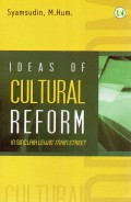 IDEAS OF CULTURAL REFORM IN SINCLAIR LEWIS' MAIN STREET