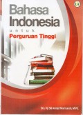 BAHASA INDONESIA UNTUK PERGURUAN TINGGI